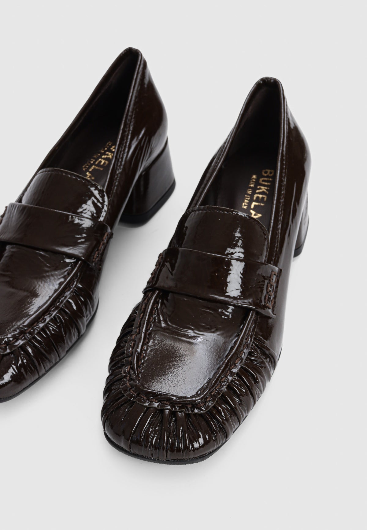Sarah pump - Naplak Dark Brown