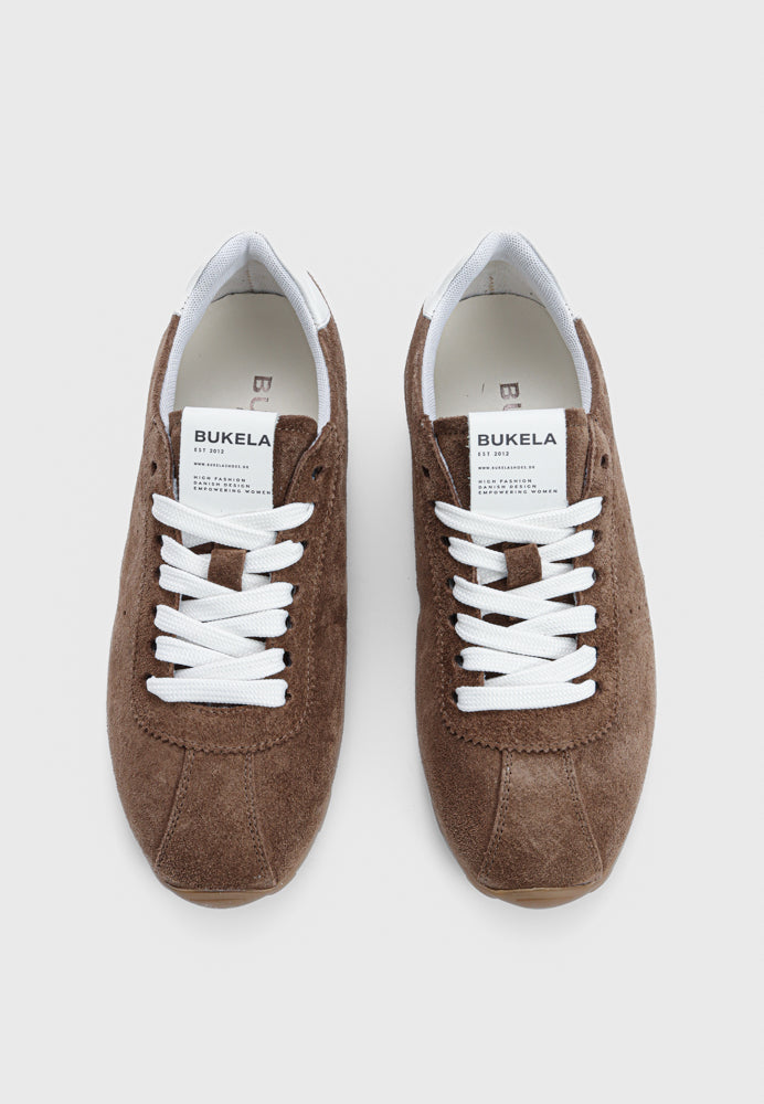 Stella sneaker - Suede Taupe