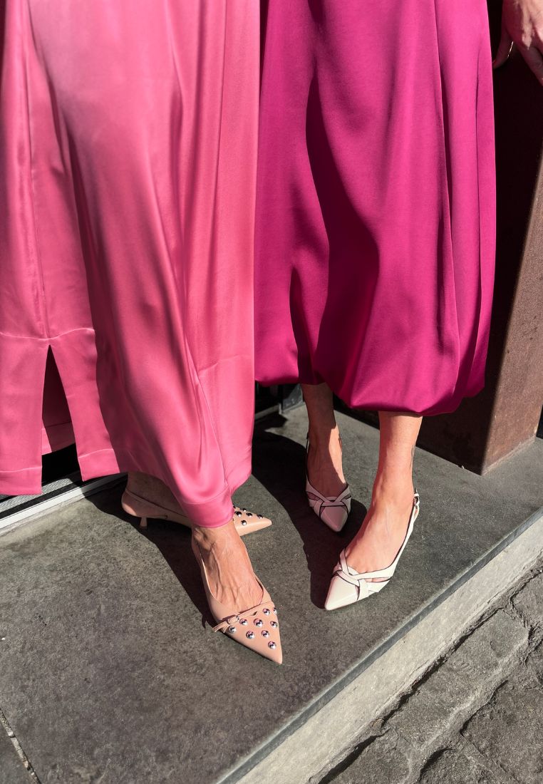 574 slingback - Nude
