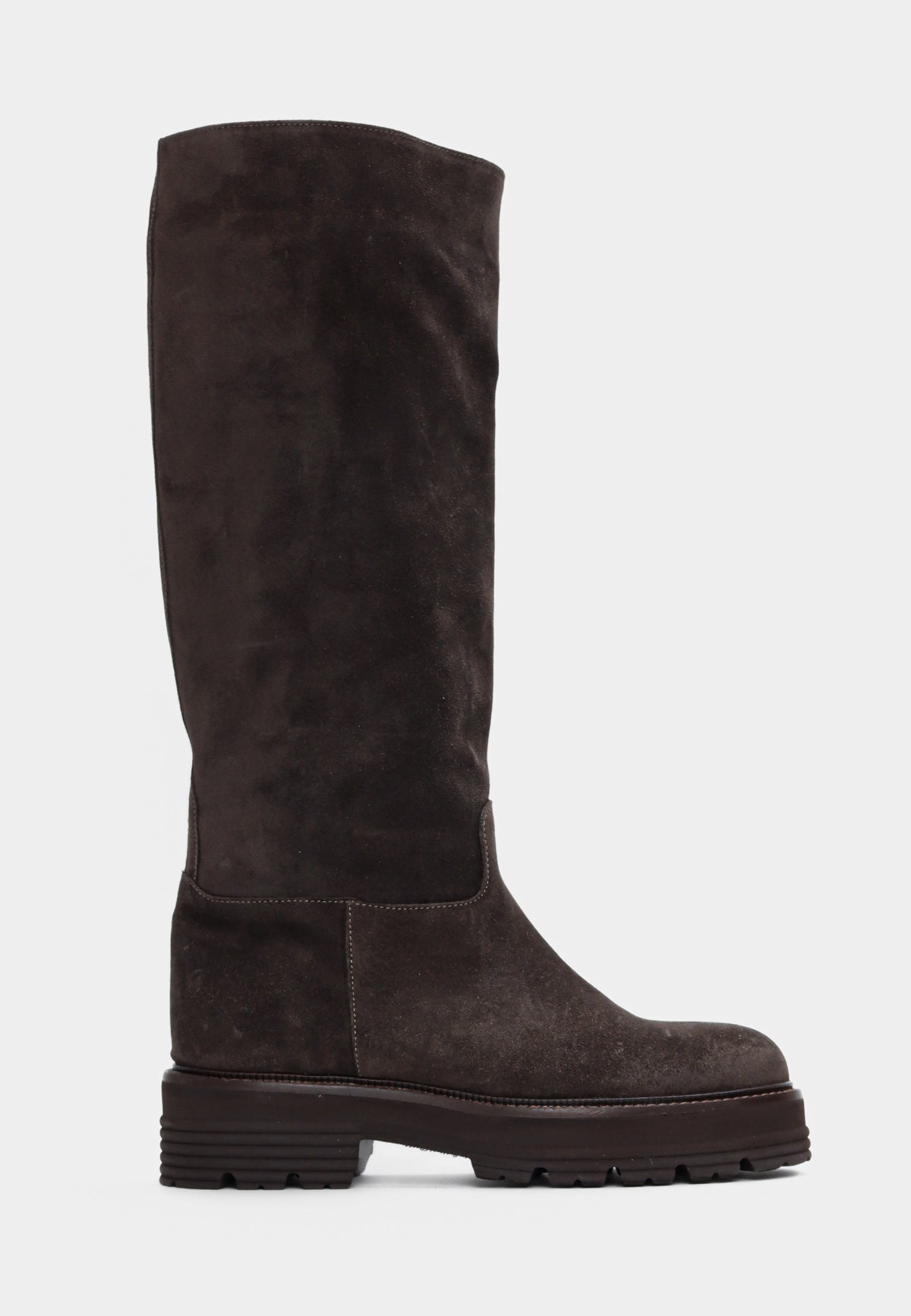 Tessan støvle - Suede Mole