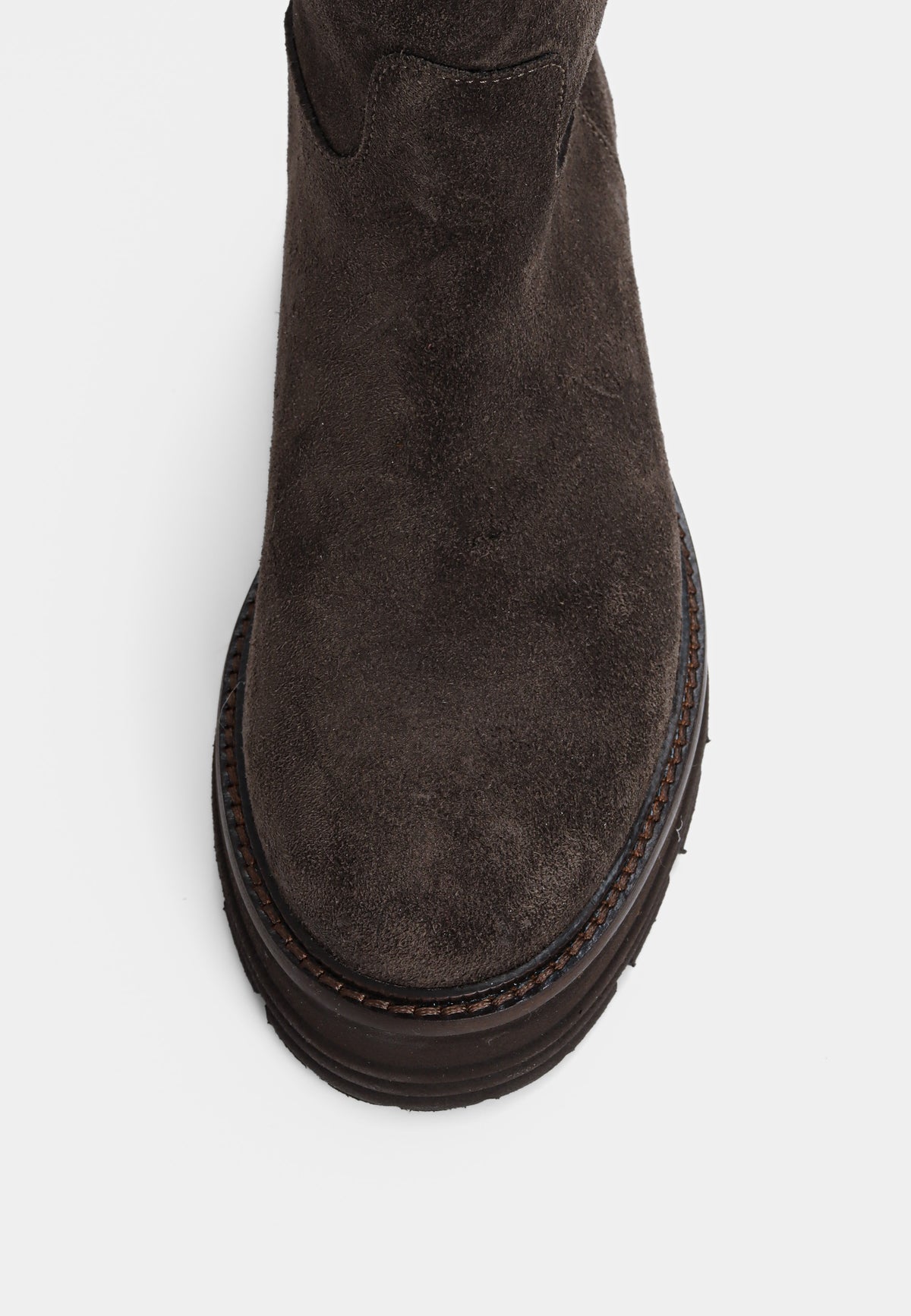 Tessan støvle - Suede Mole