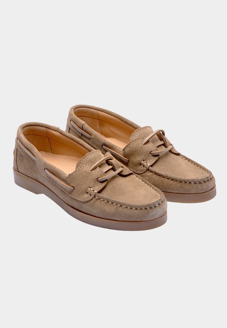 The Maude loafer - Taupe Suede