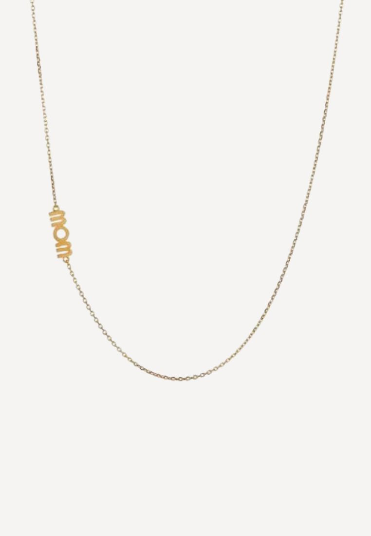 Wow Mom halskæde - Gold