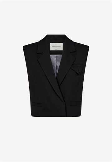 Copenhagen Muse - Tailor short vest - Black