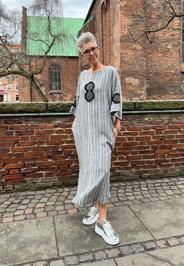 Eva go Diva » Scarlett kjole stripe - Shop hos Hørlyck