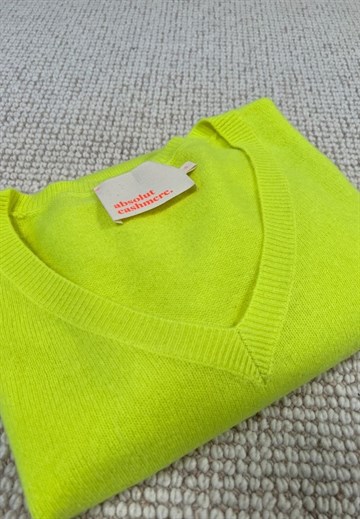 Absolut Cashmere - Kate bluse - Neon gul