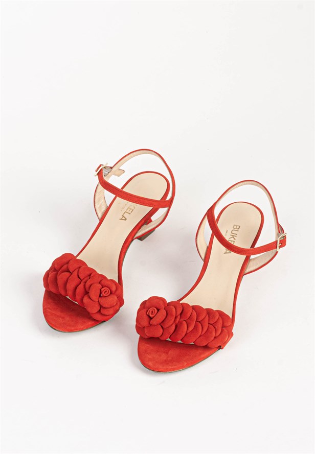 BUKELA » Erma sandal Rød Shop her dag