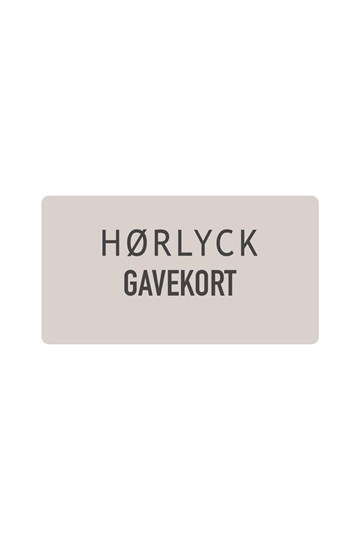 Gavekort - Køb et gavekort hos Hørlyck og glæd en du holder af.
