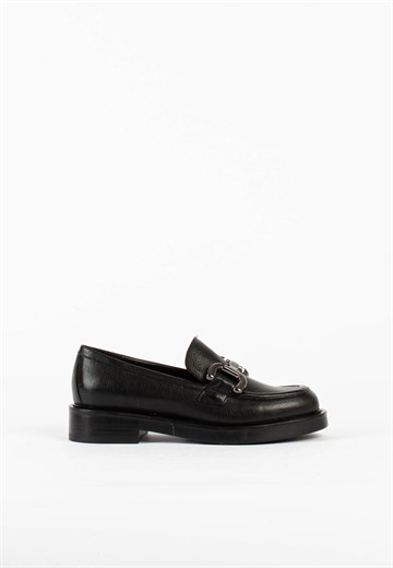 BUKELA - Violet loafer - Black